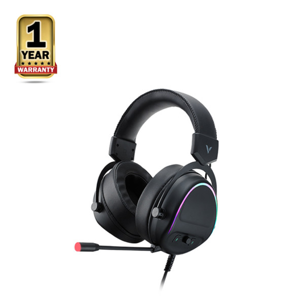 Rapoo VH650 Virtual 7.1 Channel RGB Gaming Headphone - Black