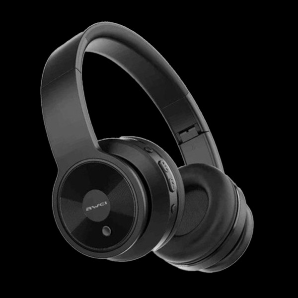 Awei A996BL Wireless Bluetooth Headphone - Black