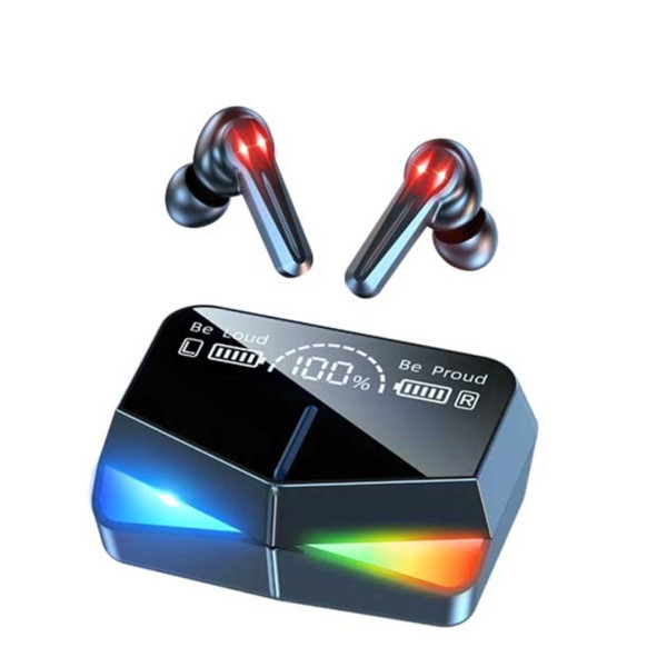 M28 TWS Wireless Gaming Earbuds - Black