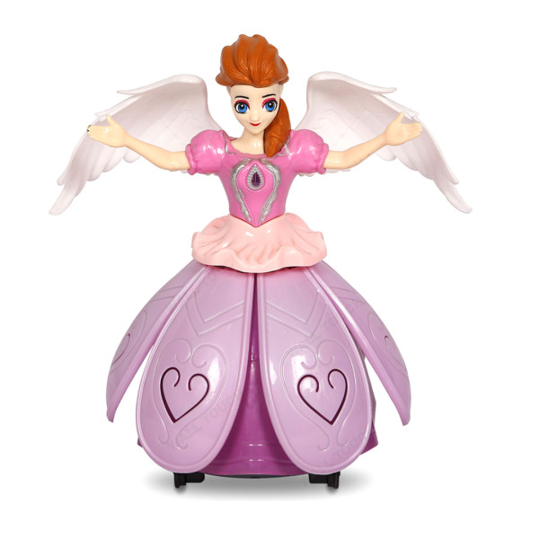 Battery Operated Dancing Angel Princes Girl With Flashing Lights and Music - 109844122