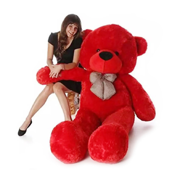 Extra Large Big Teddy Bear 3.5 Feet - Red