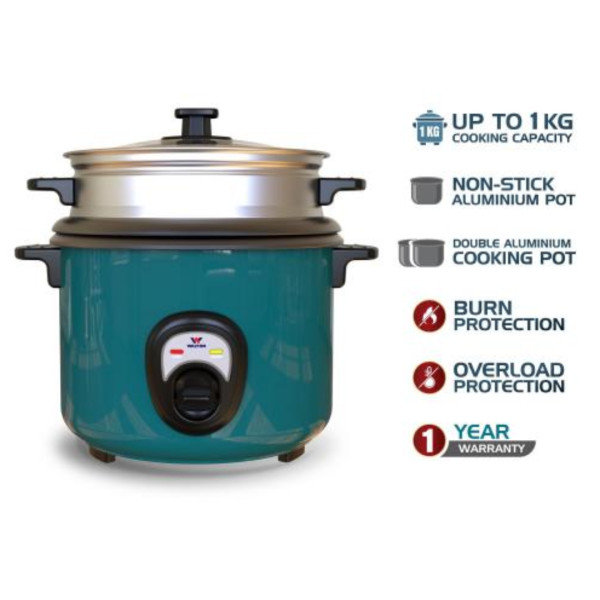 Walton WRC-SGAE180 Rice Cooker (Electric) 1.8Ltr