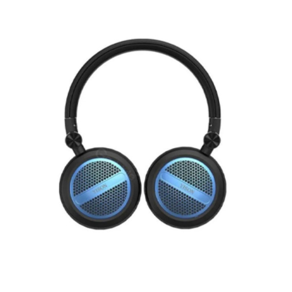 YISON B4 PORTABLE WIRELESS OVERHEAD FOLDABLE HEADPHONE (BLUE)