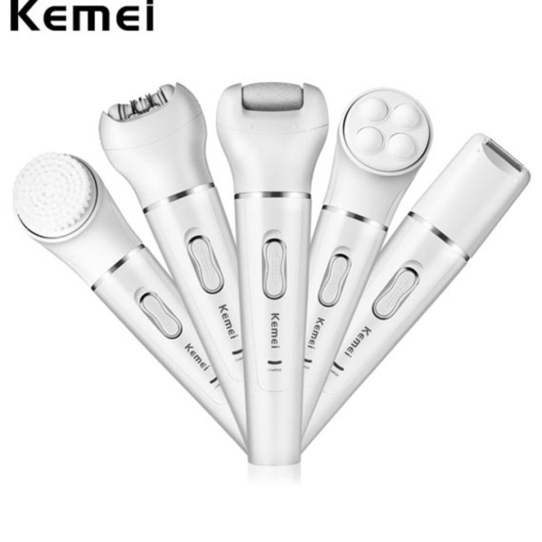 Kemei KM-2199 5 IN 1 Rechargeable Hair Epilator