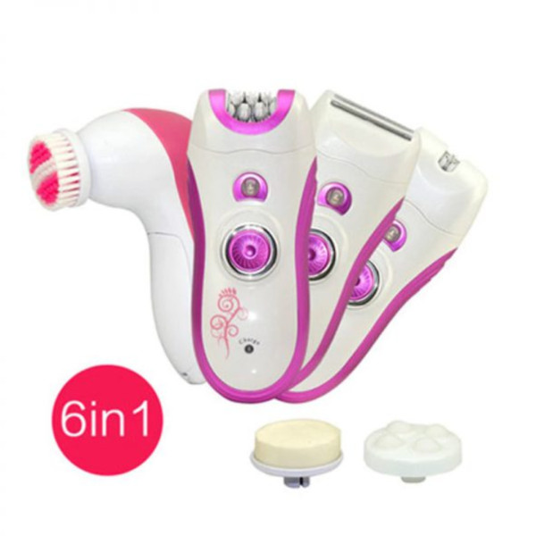 BS-3066 Browns 6-in-1 Lady Shaver Epilator