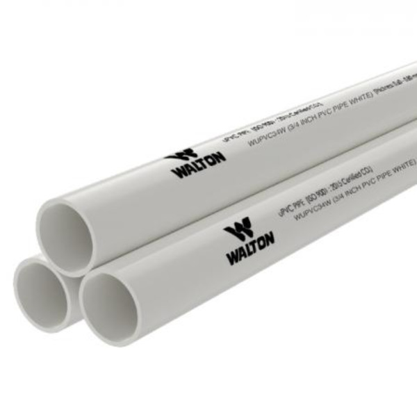 Walton PVC Electric Pipe - WPVC12W1.4 (0.5 Inch PVC Pipe white)