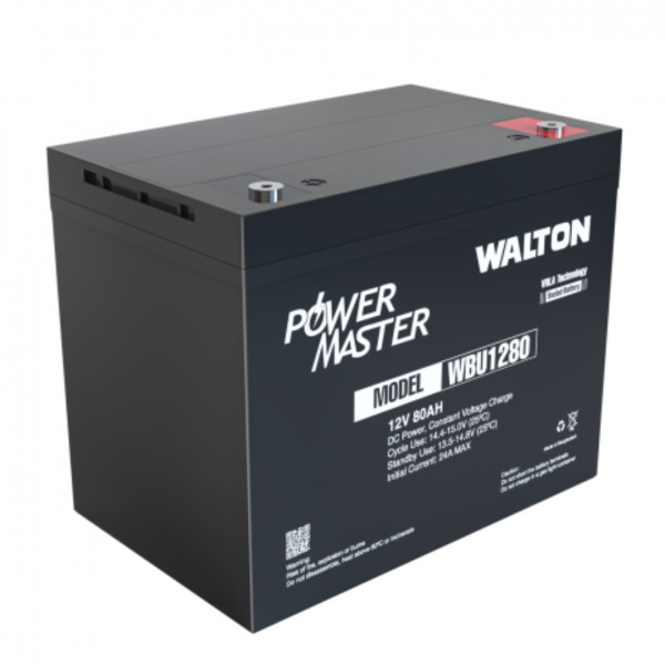 Walton High-Quality Rechargeable Battery-Power Master WBU1280