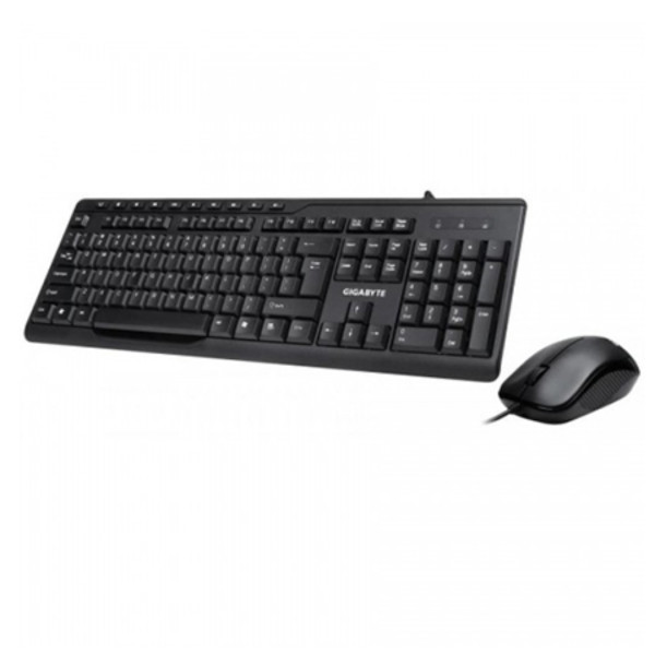 Gigabyte KM6300 USB Keyboard Mouse Combo Black