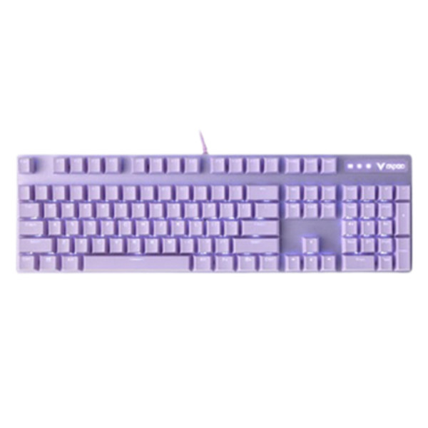 RAPOO V500PRO PURPLE MECHANICAL GAMING KEYBOARD (BLUE SWITCH)