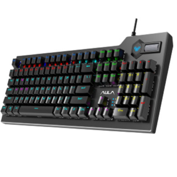 AULA F2063 Mechanical Multimedia RGB Gaming Keyboard