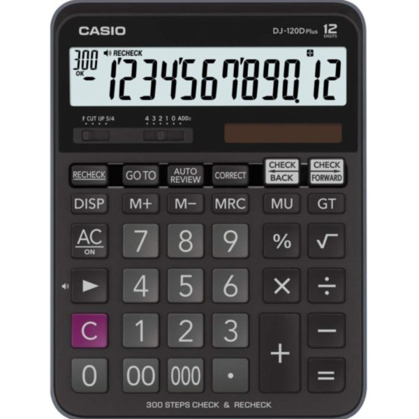 Casio DJ-120DPLUS-W-EP Desktop Calculator