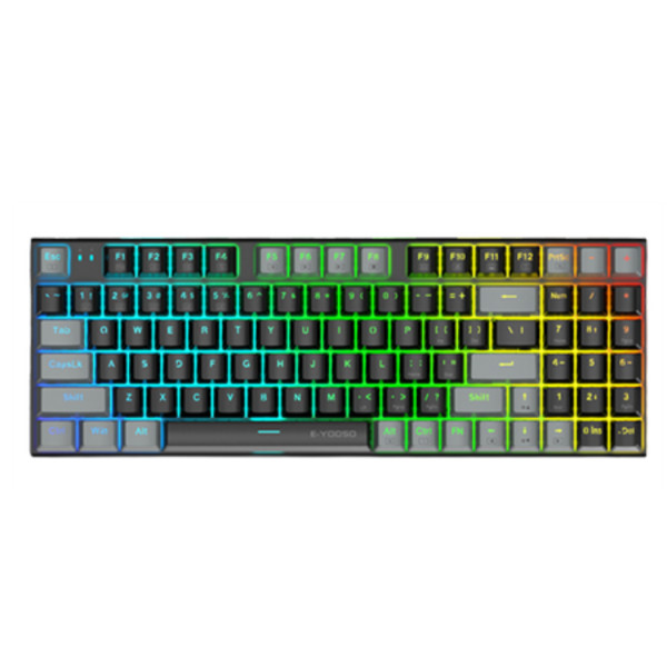 E-YOOSO Z19 RGB WIRED RGB HOTSWAPPABLE MECHANICAL KEYBOARD (BROWN SWITCH)