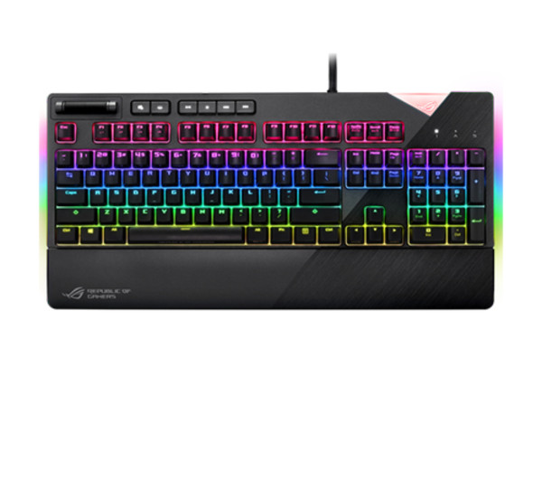 ASUS ROG STRIX FLARE XA01 CHERRY MX RGB MECHANICAL GAMING KEYBOARD (RED SWITCH)