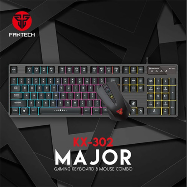 ANTECH KX302 Major Gaming Keyboard And Mouse Combo