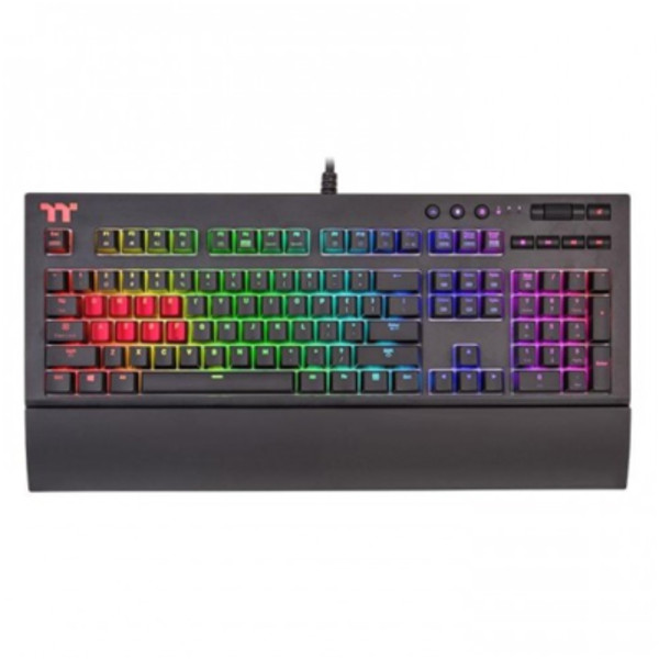 THERMALTAKE TT PREMIUM X1 RGB CHERRY MX BLUE SWITCH MECHANICAL GAMING KEYBOARD