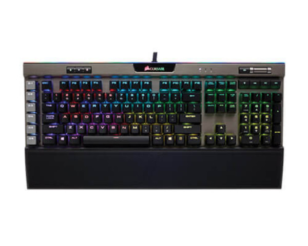 Corsair K95 RGB PLATINUM Mechanical Gaming Keyboard (CHERRY MX Speed) -Gunmetal