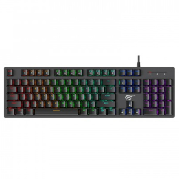 Havit KB858L RGB Backlit Mechanical Gaming Keyboard (Black)