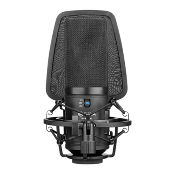 BOYA BY-M1000 Large-Diaphram Multi-Pattern Condenser Studio Microphone