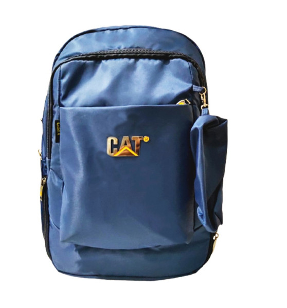 Cat Casual 4G School Backpack For Kids - 4GFCKB01 - Navy Blue