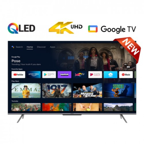 Walton 4k Ultra HD Tv-W65S3BG - Google TV (Android 11.0) (1.651 m)