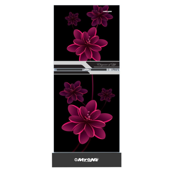 MYONE MY-1F5G Refrigerator - 165 Liter - Tulip Black