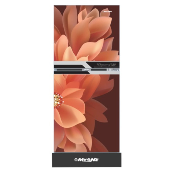 MYONE MY-1F5G Refrigerator - 165 Liter - Pink Glow Black