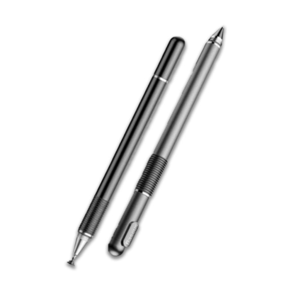 Baseus Two In One Capacitive Stylus Pen For Mobile And Tablet - Black