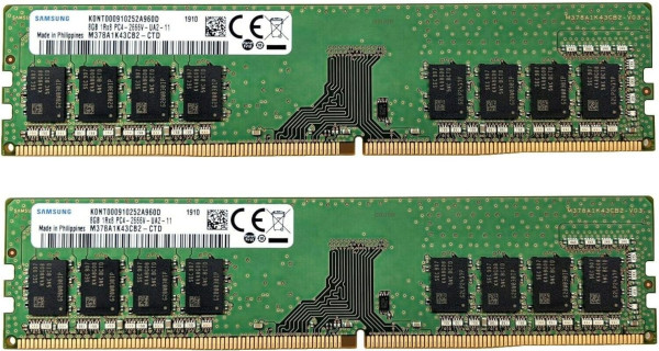 SAMSUNG DDR4 2666MHZ Desktop RAM Memory - 8GB