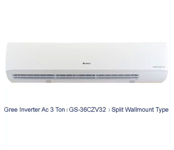 Gree 3 Ton Split Ac Inverter। GS-36CZV32- Inverter Type । Official