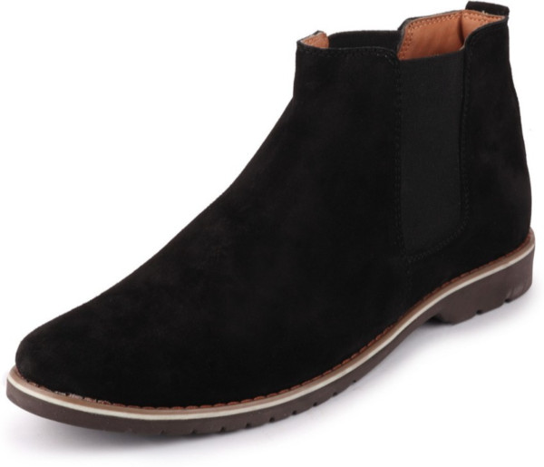 Reno Leather Boot For Men - RB5004 - Black