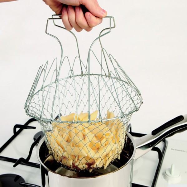 Stainless Steel Multifunction Chef Basket-2551