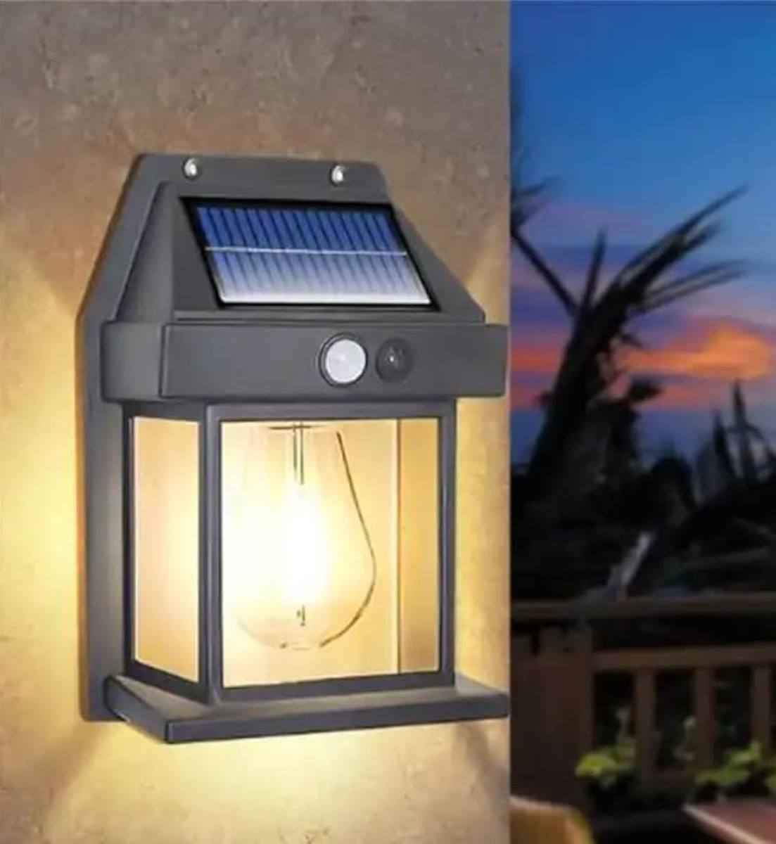 Super Bright Solar Tungsten Night Lamp 3 Modes