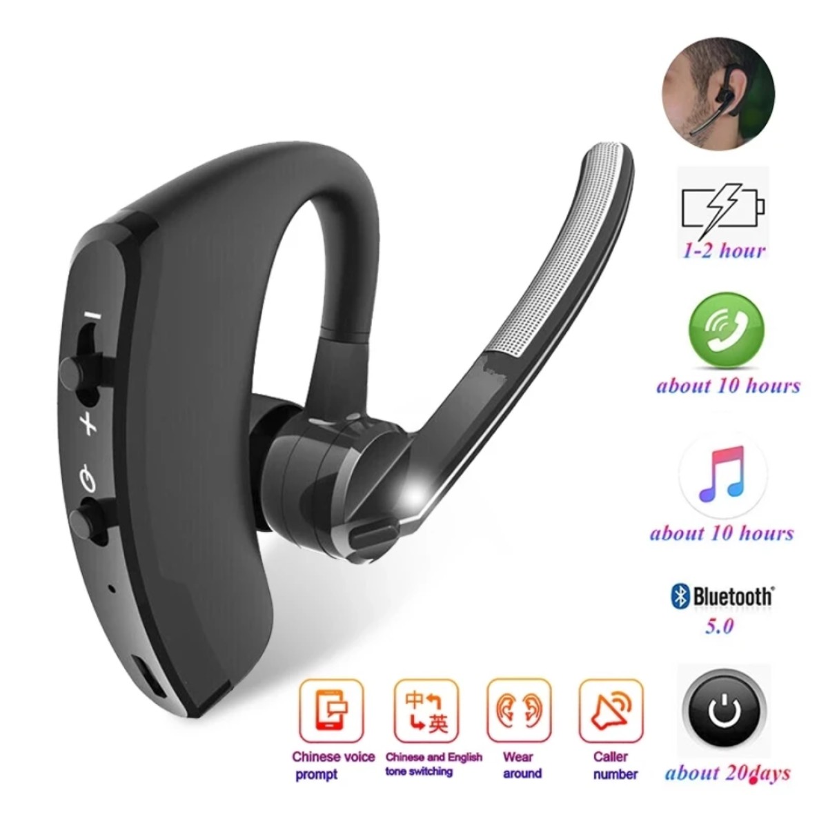 Business Bluetooth Headset