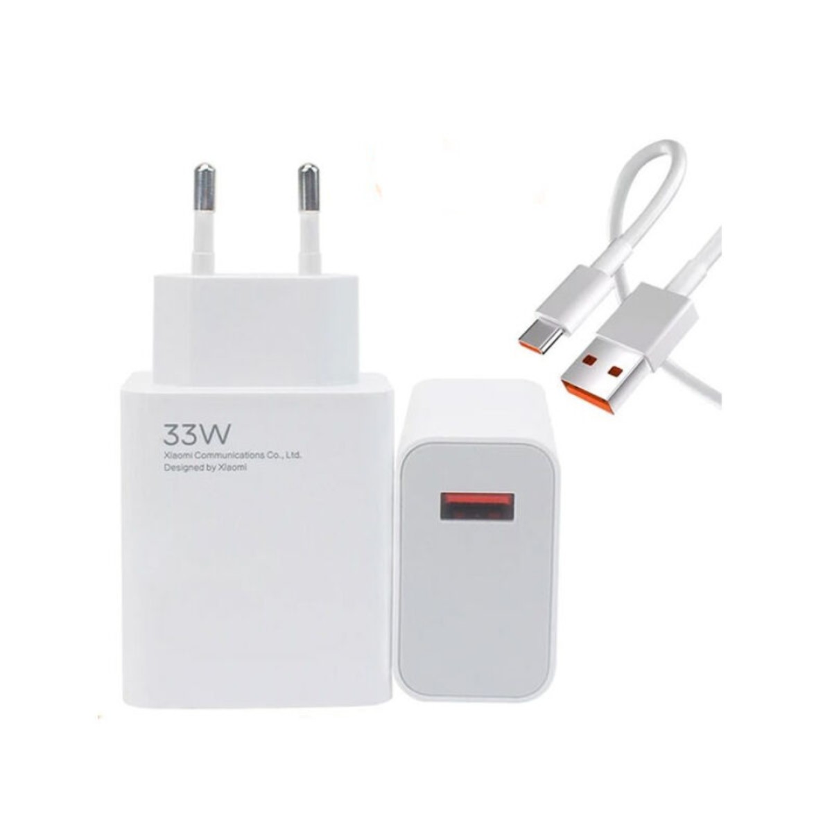 Xiaomi 33W Power Adapter Suit with Type-C Cable (MDY-11-EZ)