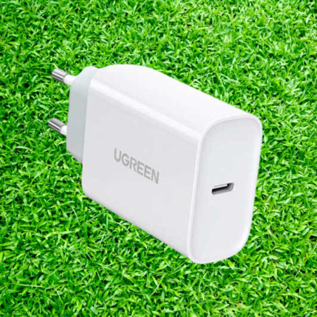 UGREEN QC3.0 USB EU Plug Fast Charger-White (10133)