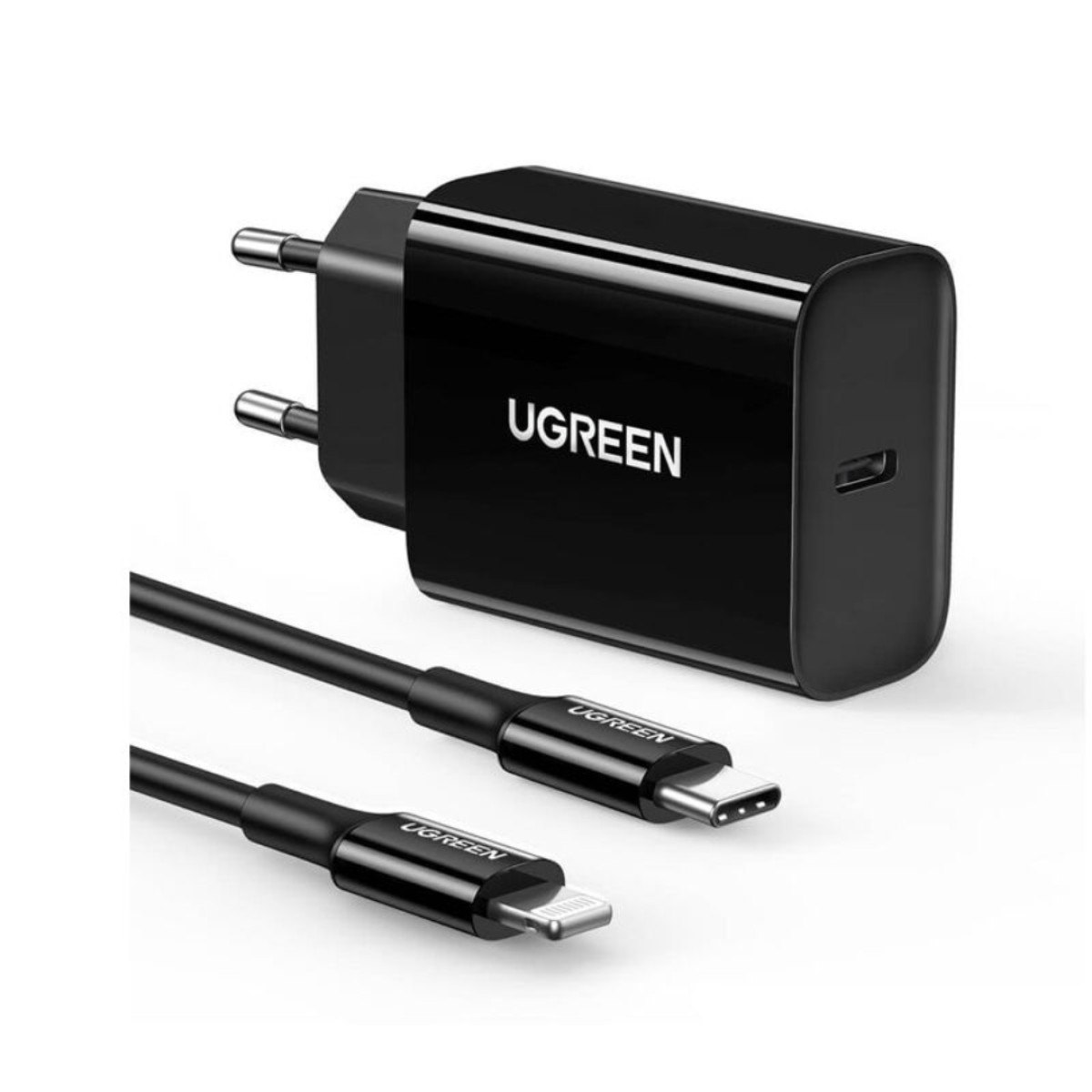 UGREEN PD20W USB Type-C to Lightning Charger Set