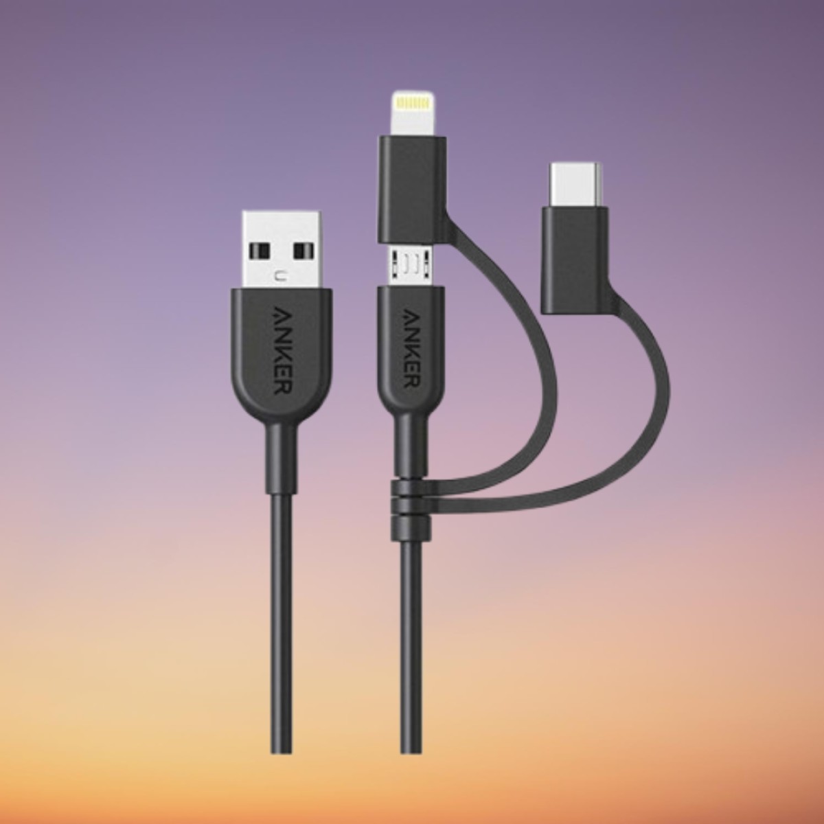 Anker Power Line II 3 in 1 Cable