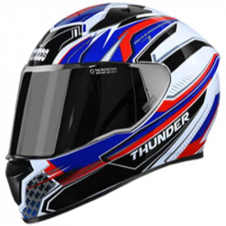 Studds Thunder D8 Matt Black