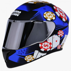 Studds Thunder D6 MATT N1 BLUE