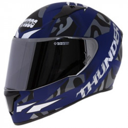 Studds Thunder D7 Matt Blue