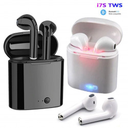 I7S TWS Mini Stereo Bass Bluetooth Earphones With Charging Box