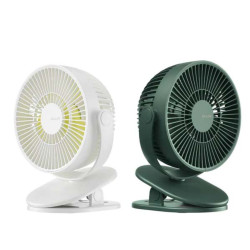 JISULIFE FA18S Portable Clip Fan USB Rechargeable With 4000mAh Battery