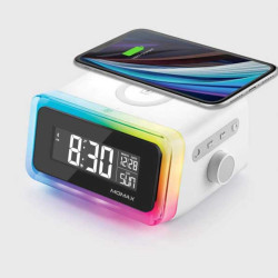 Momax Q.Clock 2 Wireless Charger Digital Clock