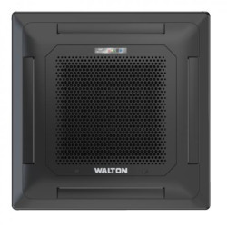 Walton 3 Ton Ceiling/Cassette Fixed Speed AC WCN-HEXACOMB-36G [BLACK PANEL]