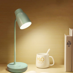 YAGE YG-T119 Eye Protection Soft LED Light Desk Lamp - Green