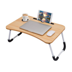 Portable Desk Foldable Laptop Table - Wooden