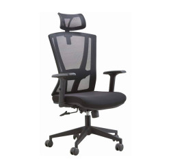 Nylon Manager Chair - Black - UTAS 983