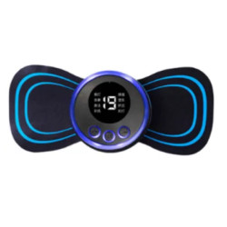 EMS Pocket Body Massager - Blue and Black - TI23001