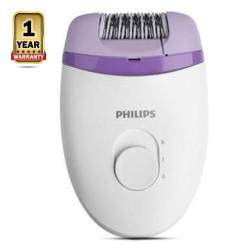 Philips BRE225/00 Satinelle Essential Corded Compact Epilator For Women - White