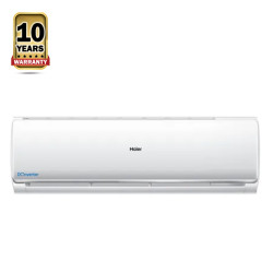 Haier Hsu-18clean Cool Tc 18000btu Split Type Inverter Air Condition - 1.5 Ton - White